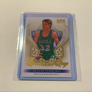 Detlef Schrempf ‘08 Fleer Insert Card No. CC-19